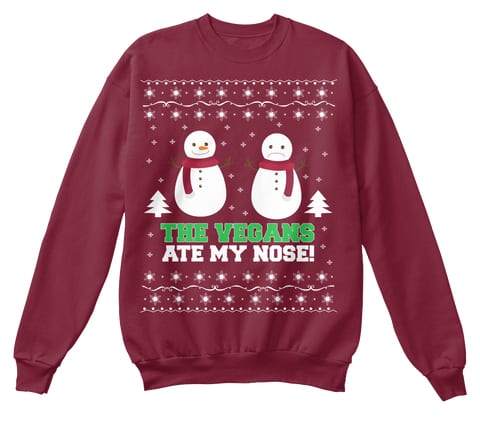10 Hilarious Vegan Christmas Jumpers You Can Buy Online Right Now