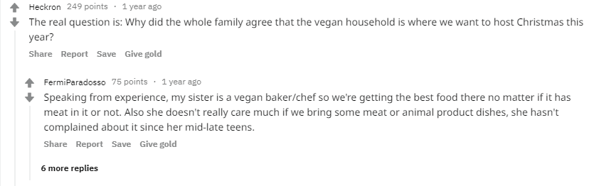 A vegan host called a Christmas guest a ‘meat-eating NAZI’ for bringing ham to dinner, and the internet exploded