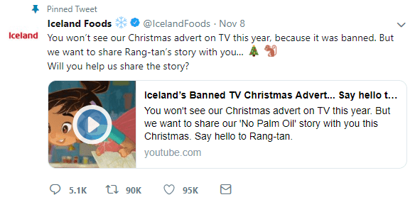 Petition to show Iceland’s banned anti-palm oil advert gains 680,000 signatures