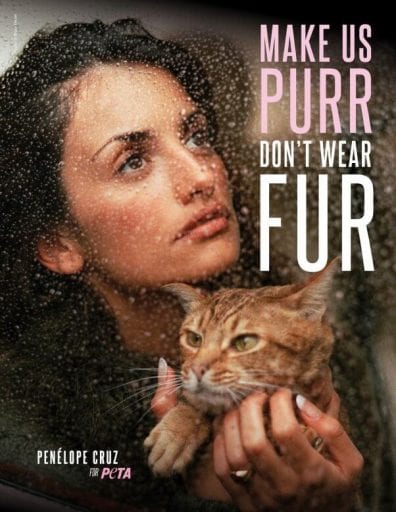 Celebs Lucy Watson, Penelope Cruz and Poppy Delevingne Pile More Misery On ‘Dying’ Fur Industry