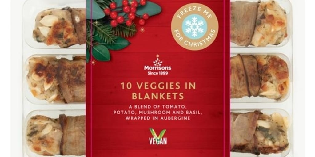 Morrisons Launches Vegan ‘Pigs In Blankets’ Just In Time For Christmas