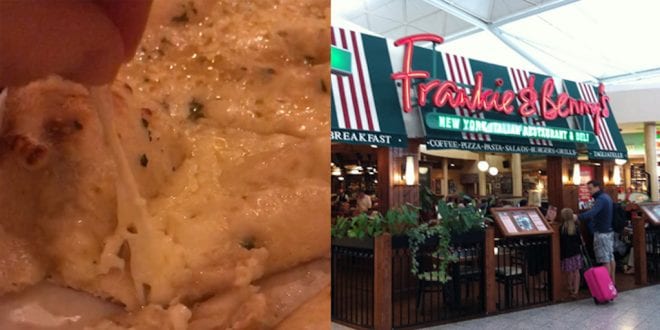 frankie-and-bennys left vegans angry and sick after dairy blunders