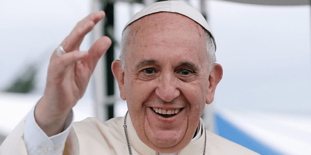 Pope Francis gives indecisive response to £1m charity challenge to go vegan for lent