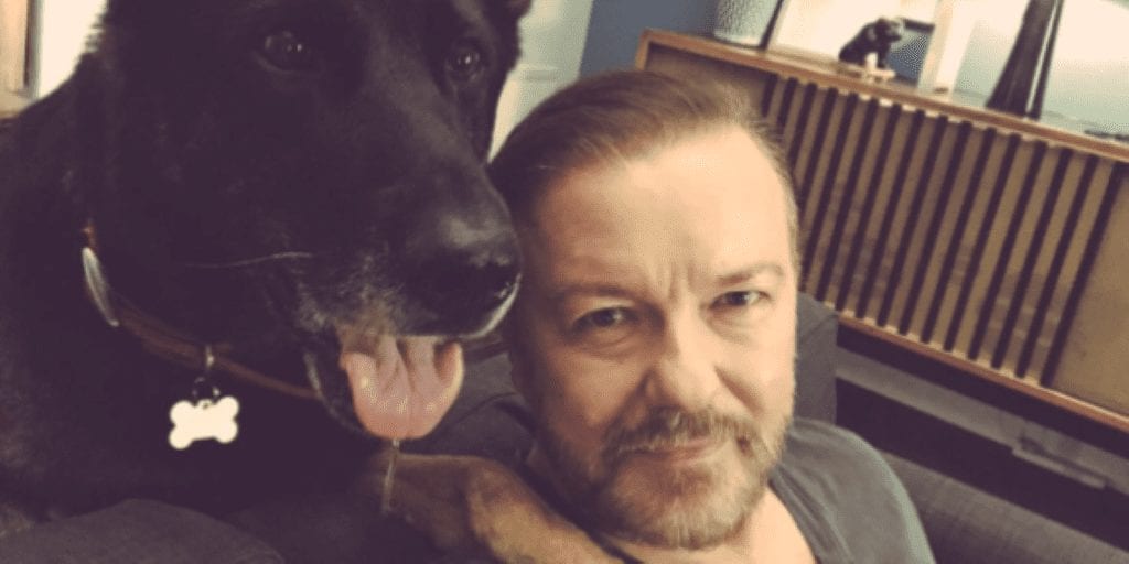 Ricky-Gervais-Keeps-Sharing-Powerful-Messages-Promoting-Compassion-For-Animals