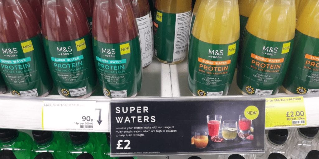Vegans Left Disgusted After Discovering Marks & Spencer’s Super Water Contains Beef