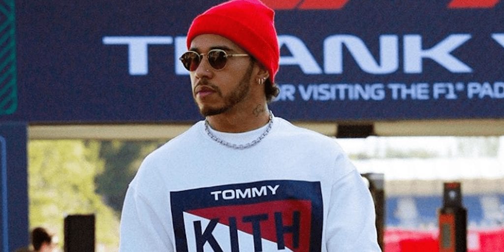 Luftpost Arabiske Sarabo bekendtskab Lewis Hamilton releases vegan Tommy Hilfiger clothing range | Totally Vegan  Buzz