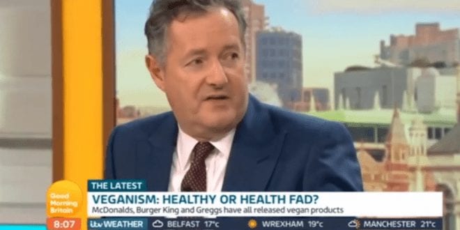 Piers Morgan Says ‘Hypocrite’ Vegans Are Responsible For ‘Slaughtering Insects’ In Debate With PETA Director