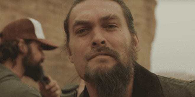 WATCH- Jason Momoa shaves his beard to convince you to ditch plastic