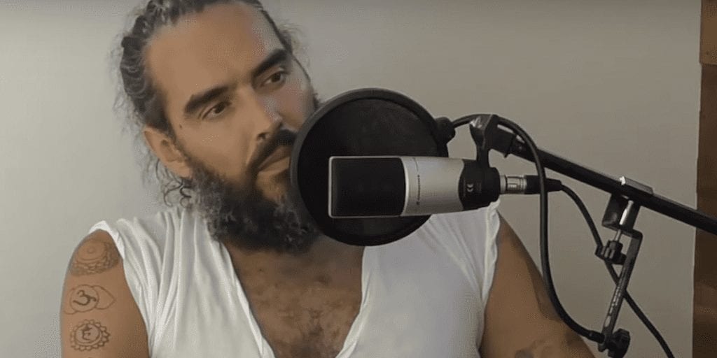 WATCH- Russell Brand says vegans simply ‘don’t want blood on their hands’ in new podcast