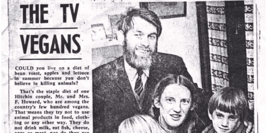 Life of 1960s vegan family revealed in fascinating newspaper clipping