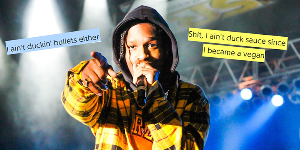 A$AP Rocky reveals he’s gone vegan in new single