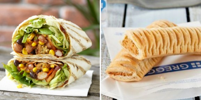 Greggs are Working on Making Their Popular Products Vegan