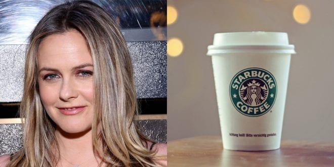 Alicia Silverstone slams Starbucks for charging extra for vegan milk