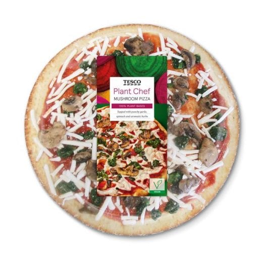 Tesco-Plant-Chef-Mushroom-Pizza