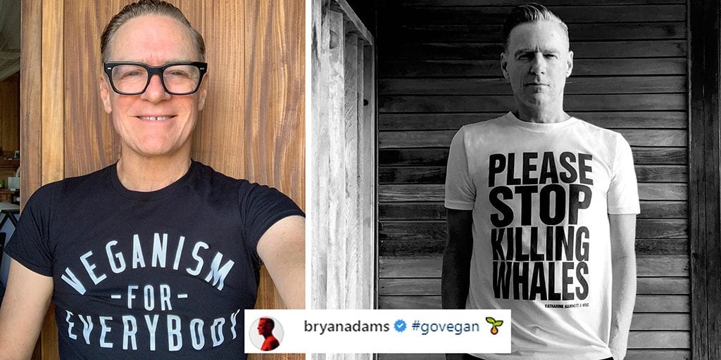 Vegan singer Bryan Adams Killing animals for food is f up the planet