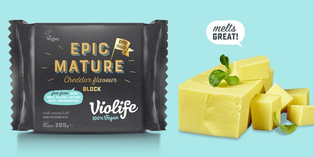 Violife to debut ‘deliciously crumbly mature cheddar’ in UK supermarkets