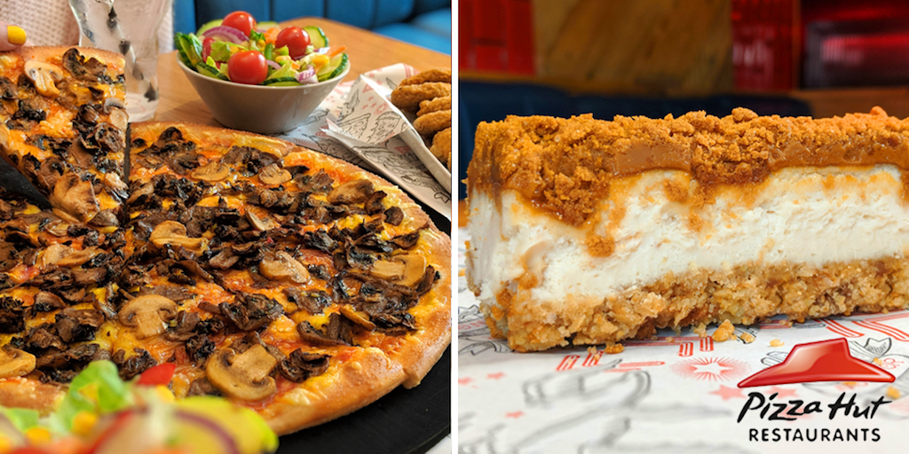 Pizza Hut adds more vegan pizzas, nuggets and cheesecake to its menu