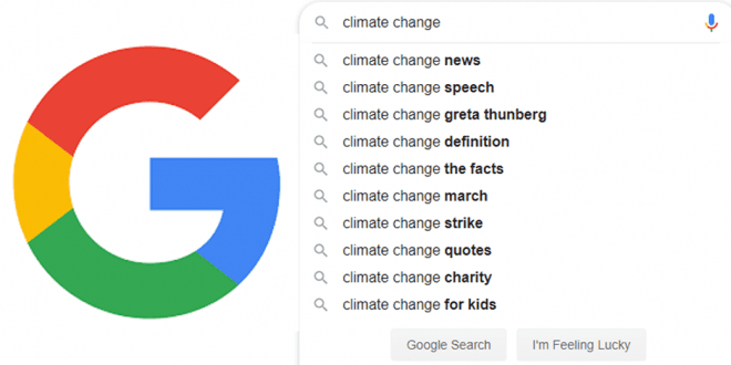 Searches for 'climate change' beat 'Game of Thrones' for the first time ever
