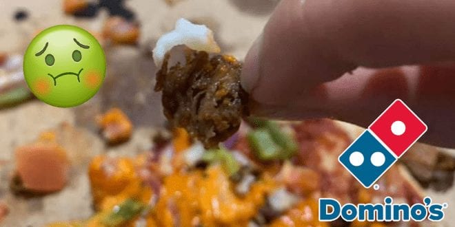 Vegan furious after Domino's delivers pizza with beef and dairy cheese toppings