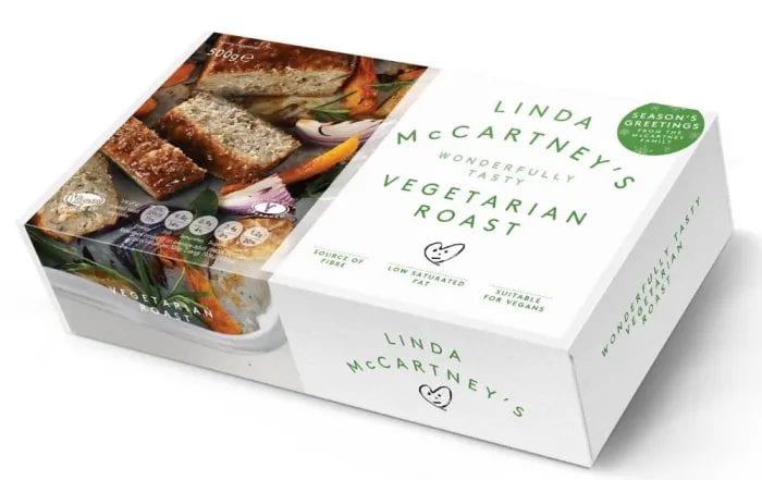 Linda McCartney reveals vegan Christmas offer including turkey-flavoured soy roast