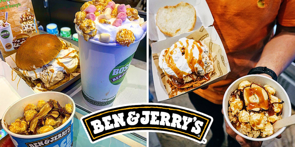 Ben & Jerry's launches vegan ice cream burgers in the UK