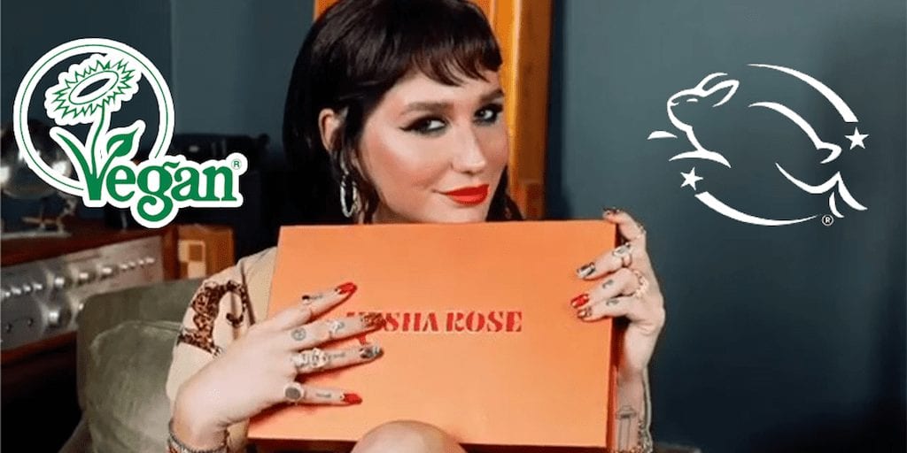 Celebrity Singer Kesha launches new vegan makeup collection