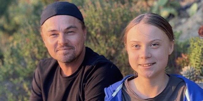 Leonardo DiCaprio states Greta Thunberg is a 'leader of our time'