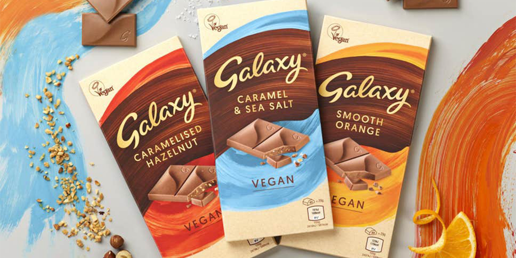 Mars launches Galaxy vegan chocolate bars in the UK
