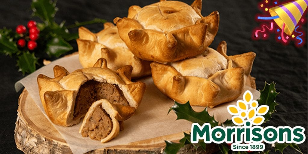 Morrisons to debut vegan pork pie just in time for Christmas