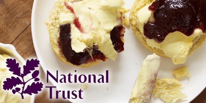 National Trust launches vegan cream tea in 350 of its UK locations