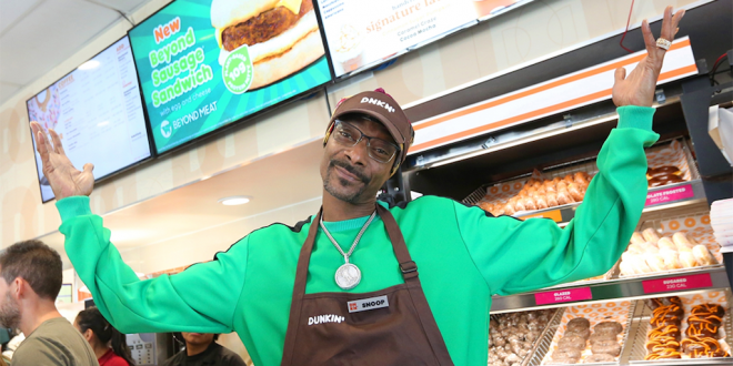 Snoop Dogg launches Vegan Sausages at Dunkin