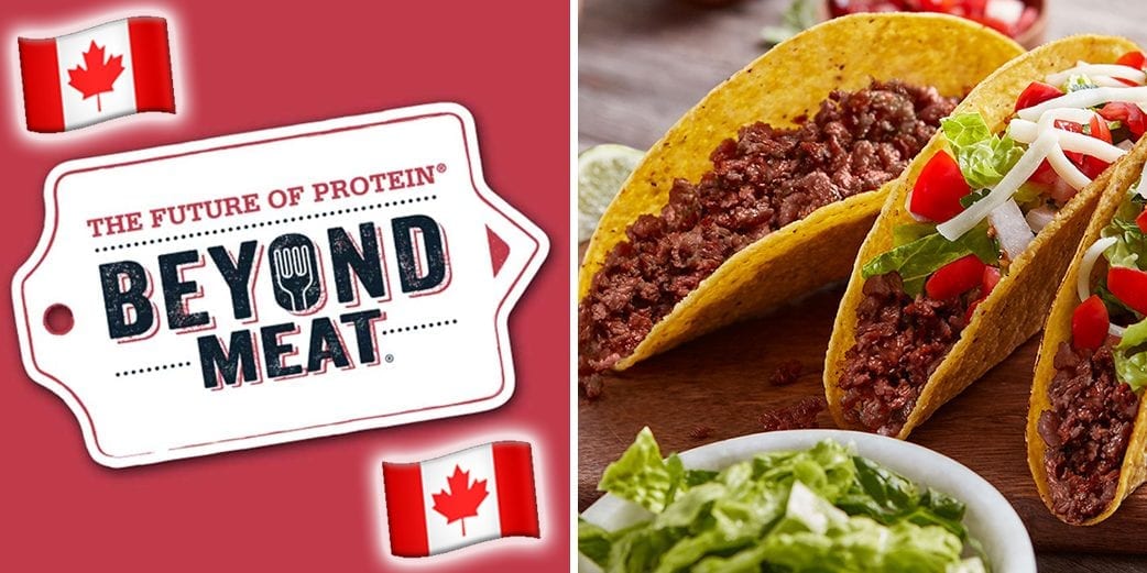 Beyond Meat debuts its plant-based beef in Canada
