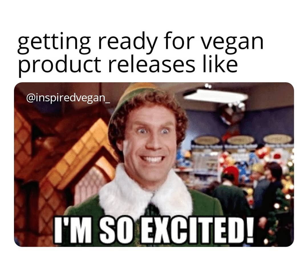 Getting ready for vegan product releases like