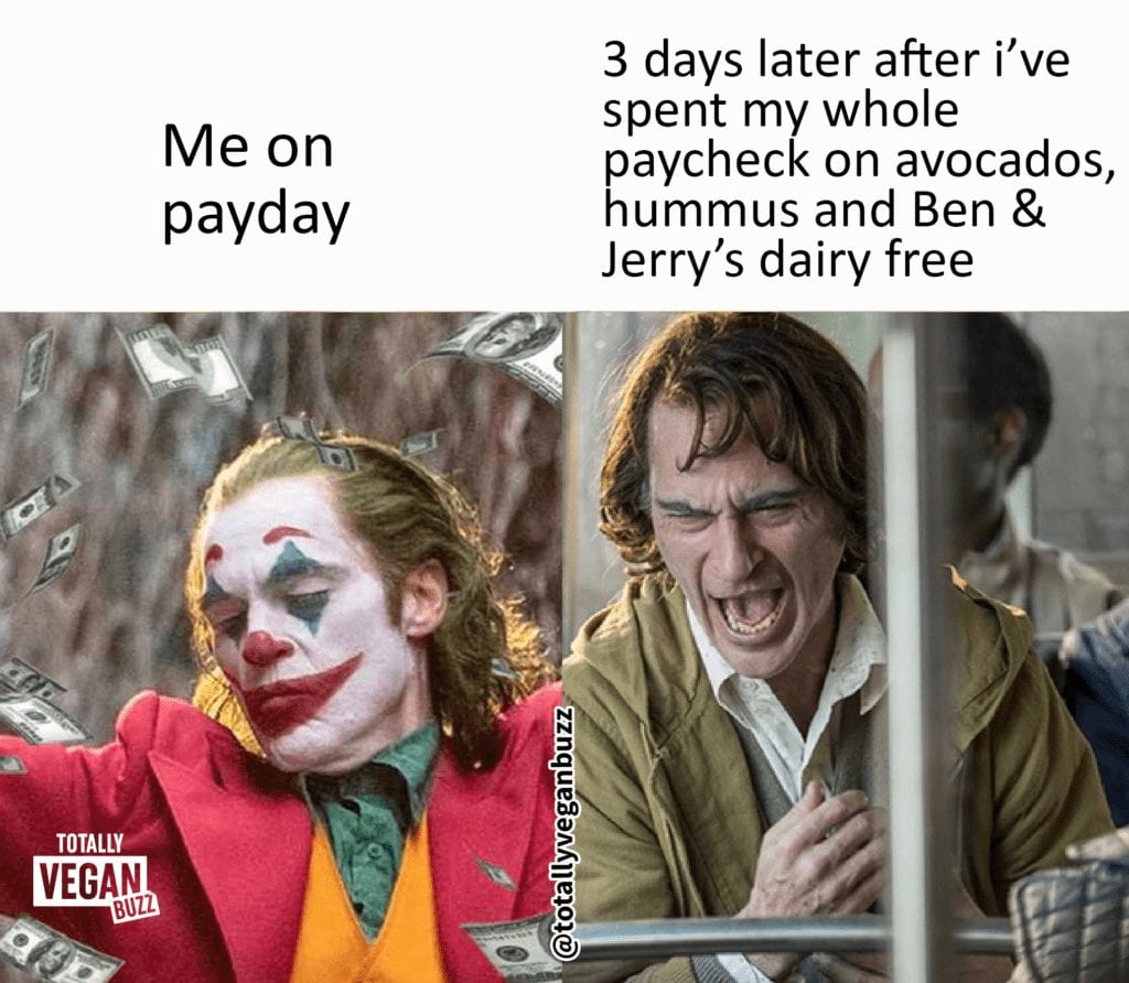 Me on payday vs 3 days later