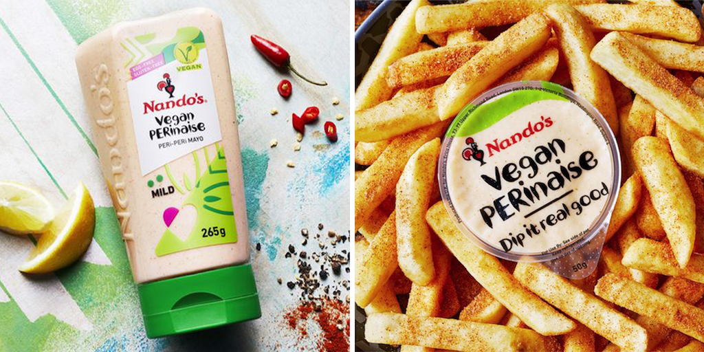 Nando’s to launch vegan PERinaise in January