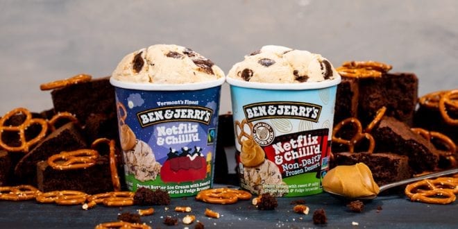 Ben & Jerry's launches new vegan ice cream Netflix & Chilll'd