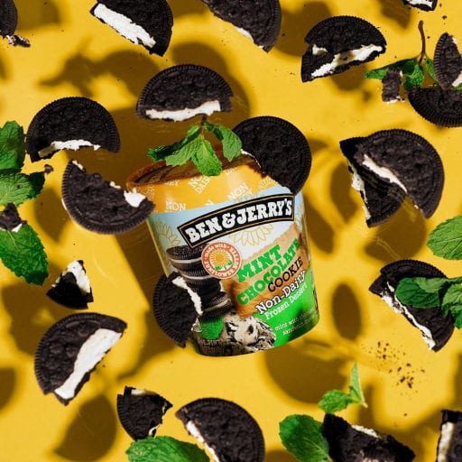 Ben & Jerry’s launches non-dairy frozen desserts made with sunflower butter