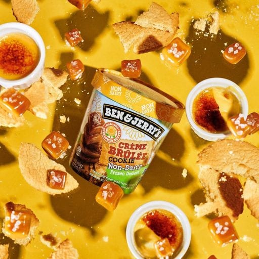 Ben & Jerry’s launches non-dairy frozen desserts made with sunflower butter