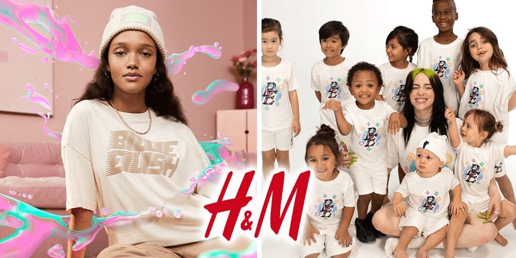 Billie Eilish launches sustainable clothing and merchandise with H&M