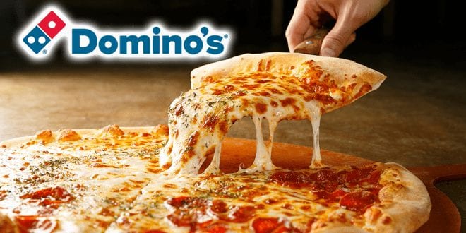 Dominos Vegan pizza