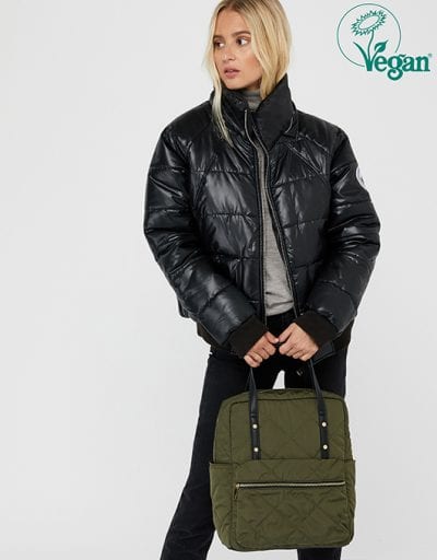 EMMY VEGAN QUILTED BAGPACK