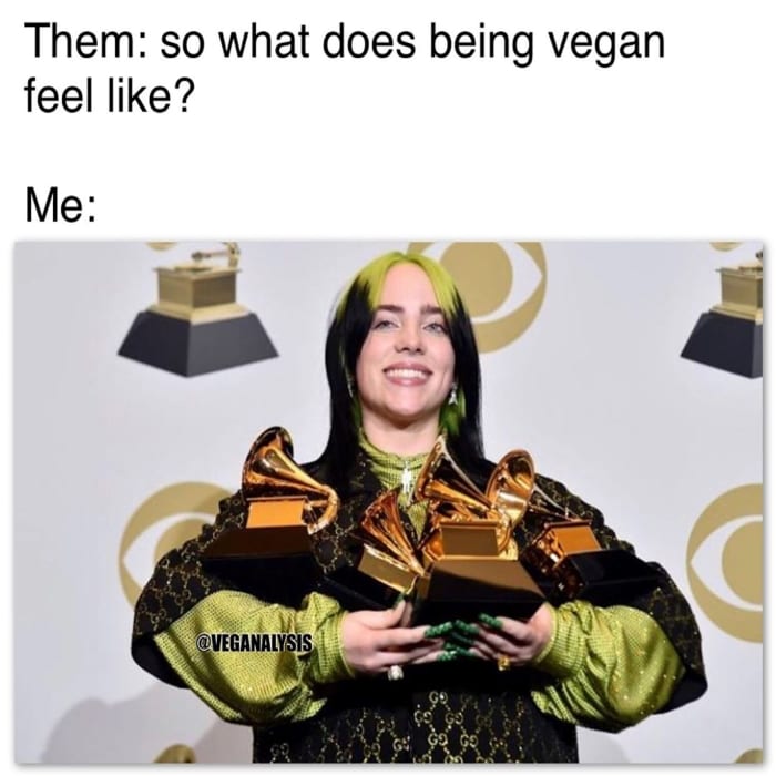 So what does being vegan feel like