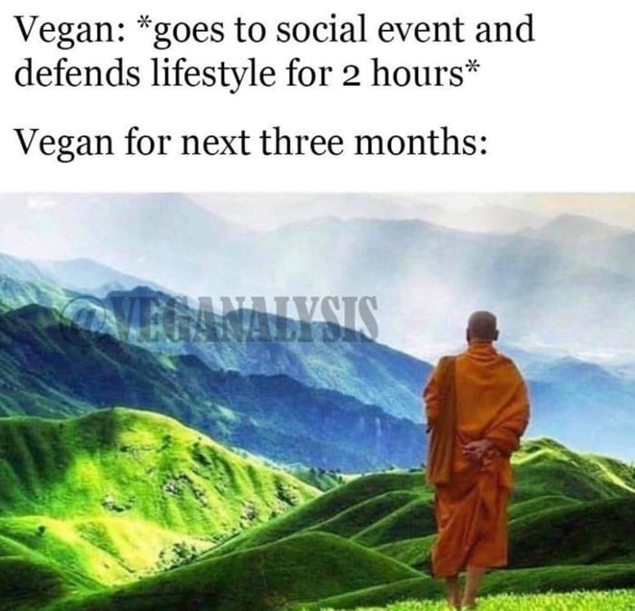 Vegan for the next three months