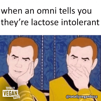 When an omni tells you they're lactose intolerant