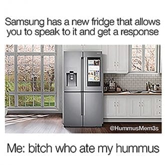 Bitch who ate my hummus