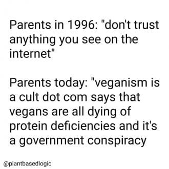 Parents in 1996 vs parents today