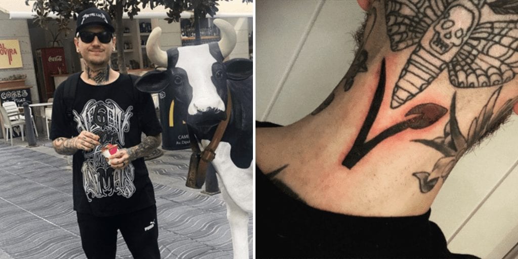 Passionate vegan to ink himself with 100 ‘vegan’ tattoos for a good cause