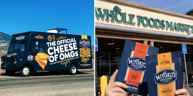 Miyoko’s Creamery to give away thousands of vegan grilled cheese sandwiches on a 20-city tour