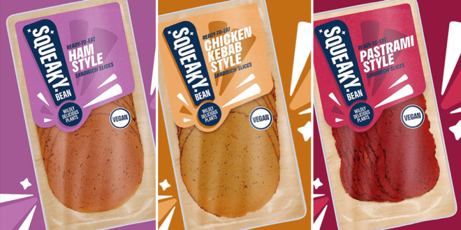 Squeaky Bean to launch 3 vegan sandwich meat flavours in Waitrose stores