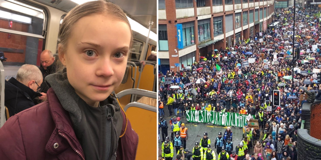 Thunberg tells her 30,000 supporters in Bristol climate change rally